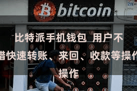 比特派手机钱包  用户不错快速转账、来回、收款等操作